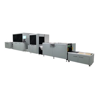 CMKY Duplex Color Printing Digital Inkjet Web Press 1200*1200DPI Resolution