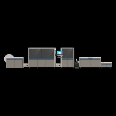 Small Size Full Color Inkjet Printing Machine With 330mm Width
