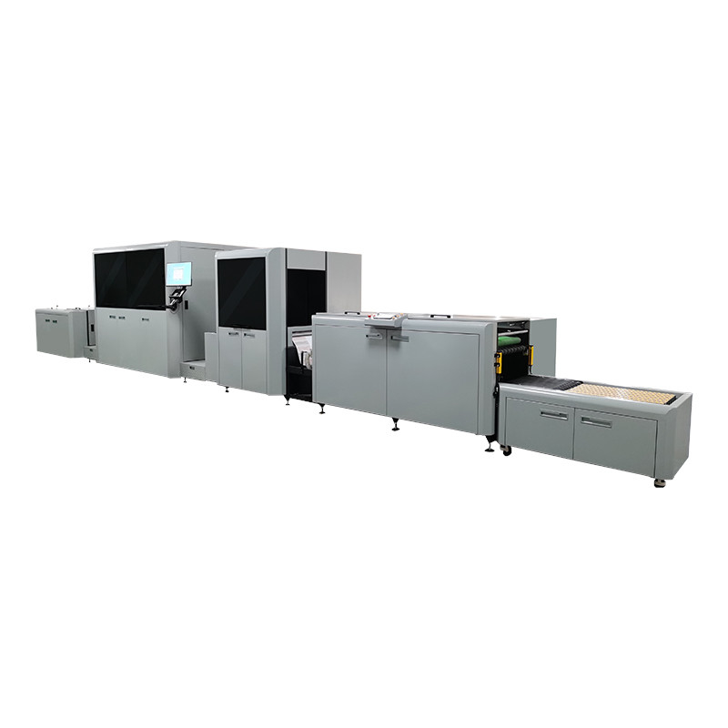 CMKY Duplex Color Printing Digital Inkjet Web Press 1200*1200DPI Resolution